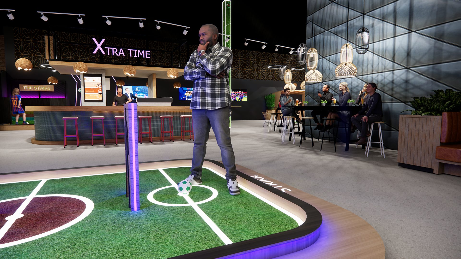 STRIKR. Leisure, Sports & Play: Where Competitive Socialising Meets Spatial Innovation