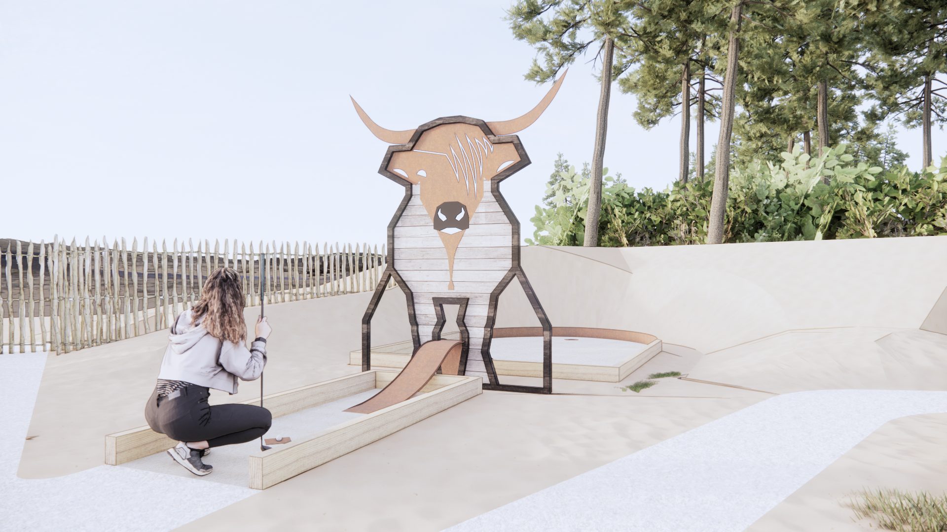 Dunegolf. A new STRIKR. golf experience